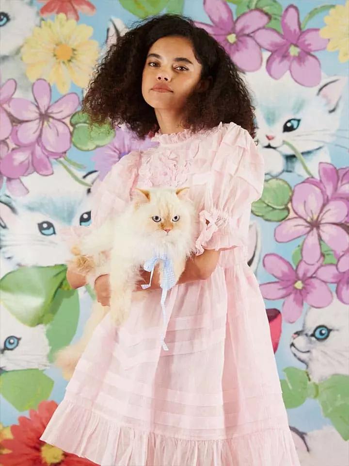 manoush pink dress Bubble Dress S
