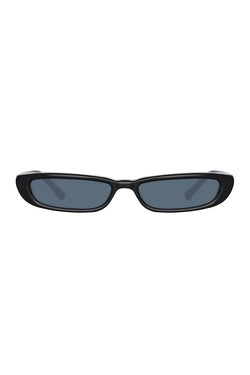 The Attico | X Linda Farrow Thea Angular Sunglasses Black, alternative view