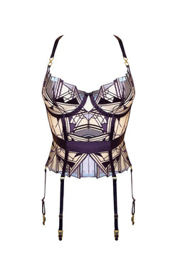 Bordelle | Cubism Basque Deep Purple