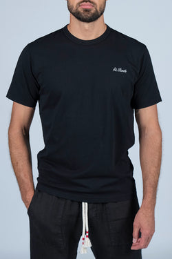 MC2 Saint Barth | Dover Cotton Jersey T-Shirt Black