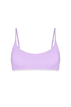 MC2 Saint Barth | Judy Lilac Bikini Top