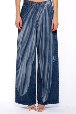 Giuseppe Di Morabito | Printed Cotton Jeans