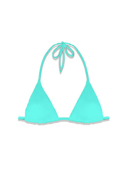 MC2 Saint Barth | Leah Blue Bikini Top