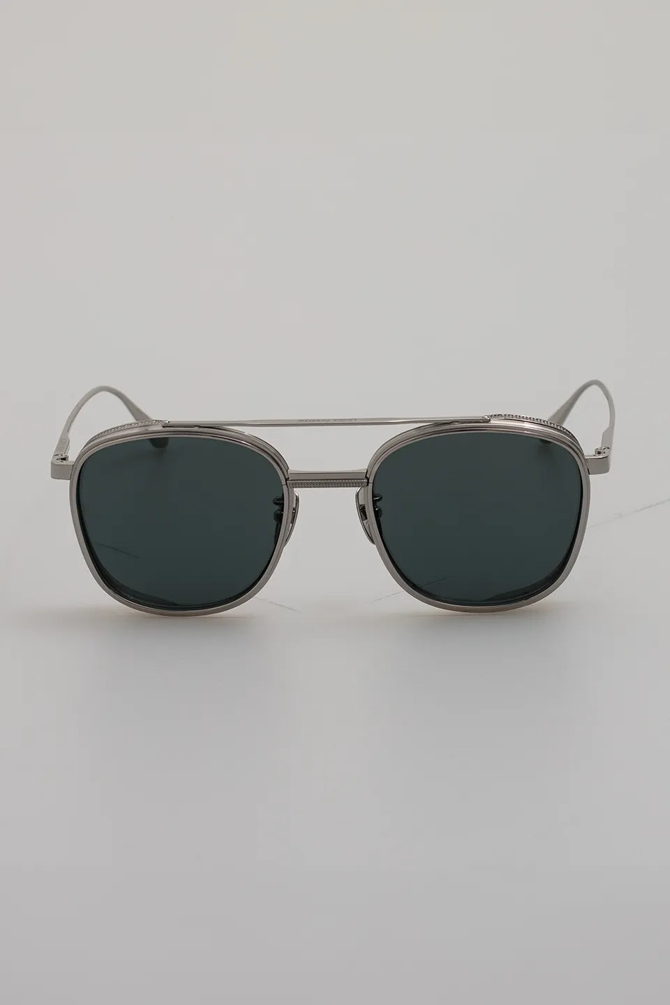 Shop online trendy green Sunglasses from Linda Farrow Fashion designer. Product gallery 1