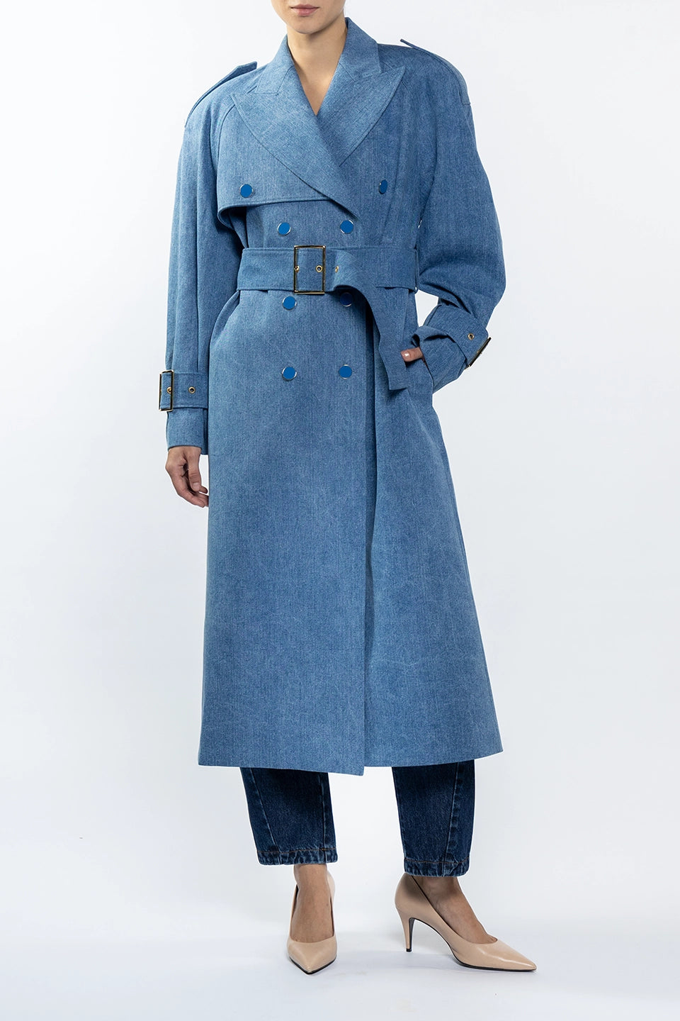 Designer Denim Jacket, shop online with free delivery in UAE. Product gallery 5