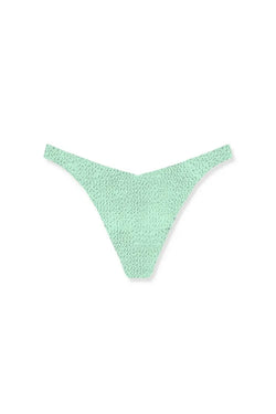 MC2 Saint Barth | Naomi Crinkle Mint Bikini Bottom