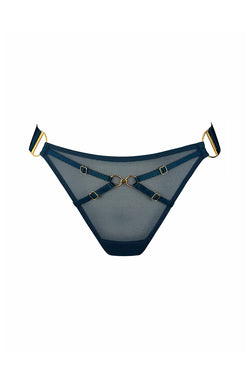 Bordelle | Nara Bondage Thong Teal