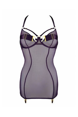 Bordelle | Nara Dress Deep Purple