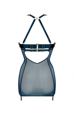 Bordelle | Nara Dress Teal, alternative view