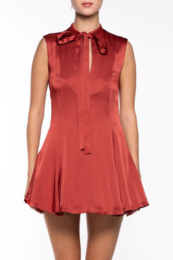 Avavav | Tulle Dress Satin Red