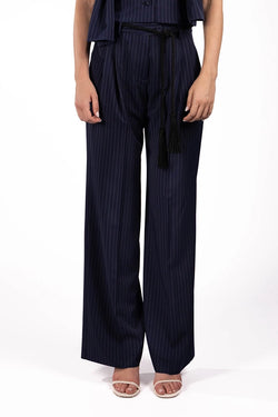 Vivetta | Blue Stripes Trousers
