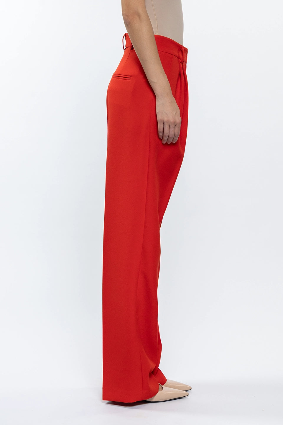 Designer Red Women pants, shop online with free delivery in UAE. Product gallery 4
