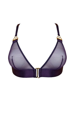 Bordelle | Retta Soft Triangle Bra Deep Purple