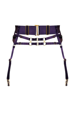 Bordelle | Retta Suspender Deep Purple, alternative view