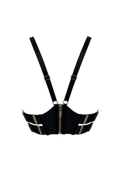 Bordelle | Vero Balconette Wire Bra Black, alternative view
