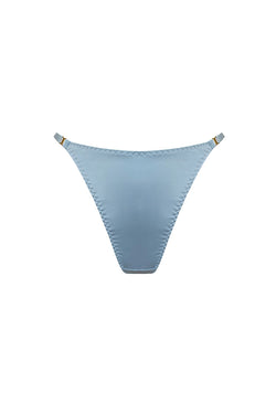 Bordelle | Vero High Leg Thong Dusty Blue