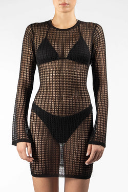 Federica Tosi | Black Backless Dress