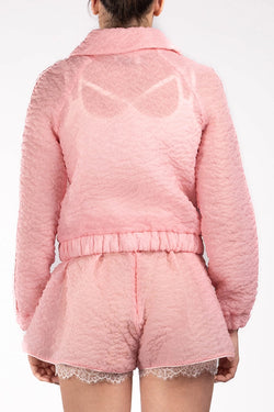 Vivetta | Orchid Pink Bomber Jacket, alternative view