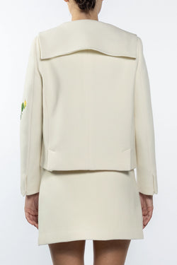 Vivetta | Butter Box Jacket with Embroidery, alternative view