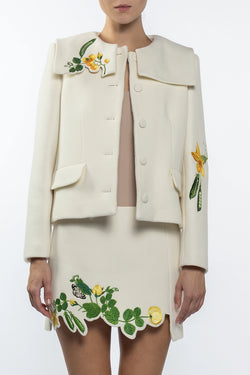 Vivetta | Butter Box Jacket with Embroidery