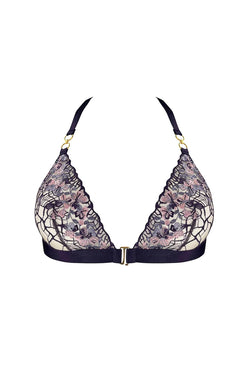 Bordelle | Amela Soft Triangle Bra Deep Purple