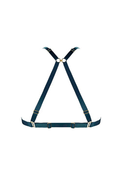 Bordelle | Amela Soft Triangle Bra Teal, alternative view