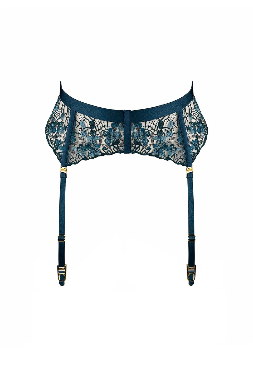Shop online trendy Blue Lingerie accessories from Bordelle Fashion designer. Product gallery 1