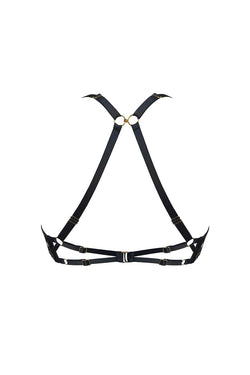 Bordelle | Alta Balconette Wire Bra Black, alternative view