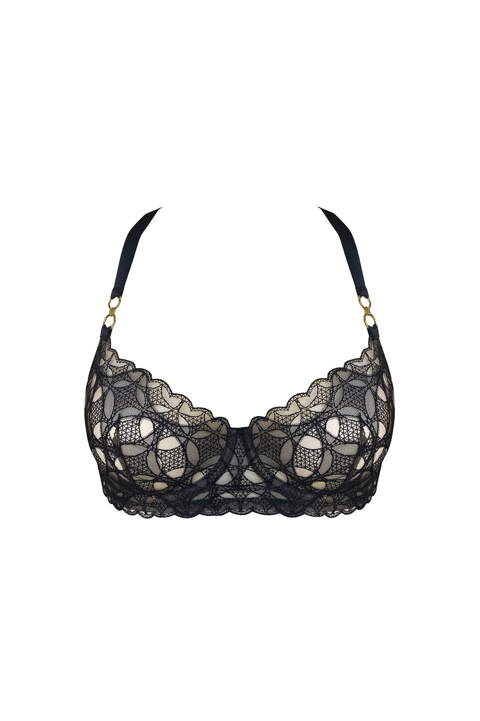 Alta Balconette Wire Bra Black
