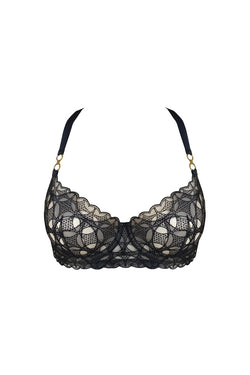 Bordelle | Alta Balconette Wire Bra Black