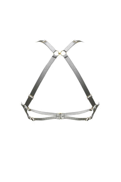 Bordelle | Alta Balconette Wire Bra Platinum, alternative view