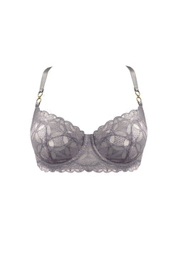 Bordelle | Alta Balconette Wire Bra Platinum