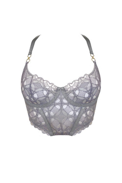 Bordelle | Alta Bodice Bra Platinum