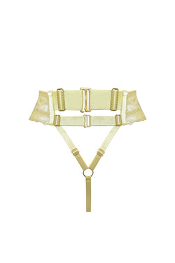 Bordelle | Alta High Waist Thong Lemon, alternative view