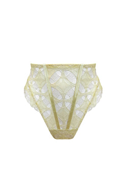 Bordelle | Alta High Waist Thong Lemon