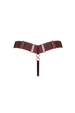 Bordelle | Cadi Thong Burgundy, alternative view