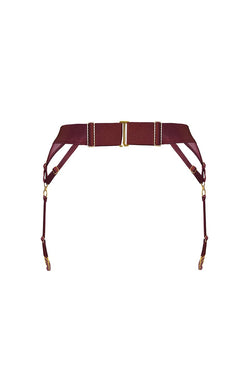 Bordelle | Dia Suspender Burgundy, alternative view