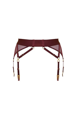 Bordelle | Dia Suspender Burgundy