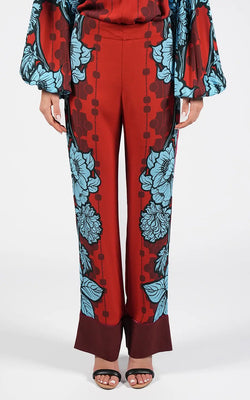 Borgo de Nor | Havana Burgundy Trouser