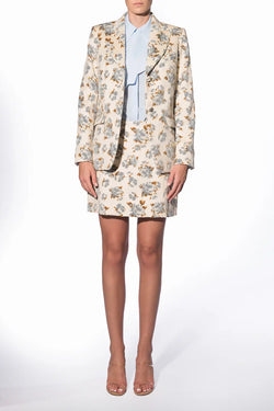 Vivetta | Ivory and Sky Blue Blazer, alternative view