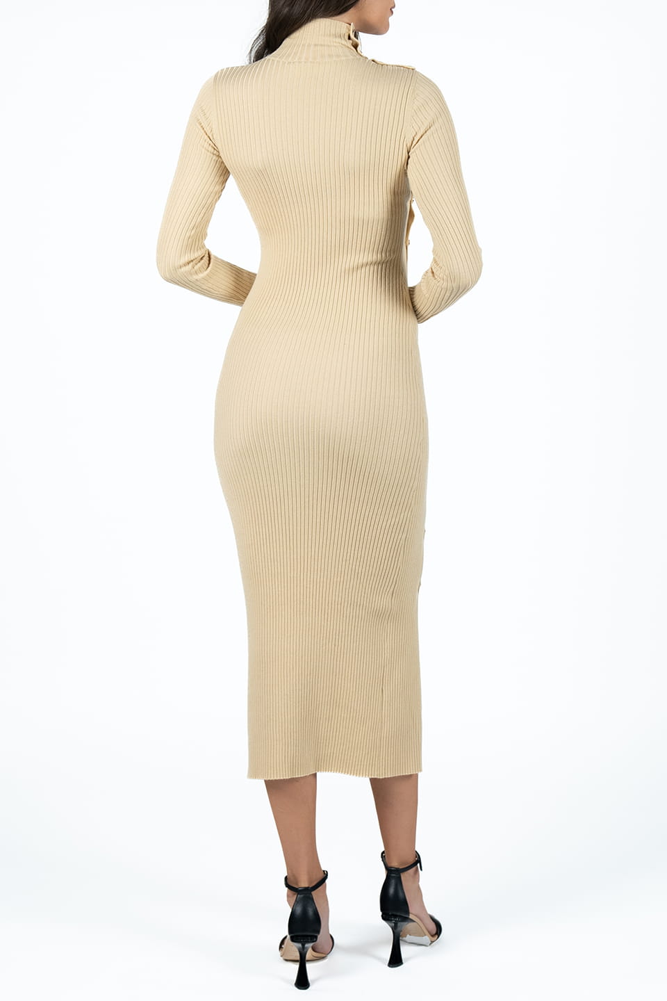 Designer Beige Midi dresses, shop online with free delivery in UAE. Product gallery 6