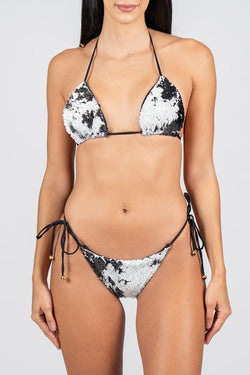 Lavishly Appointed | Samantha Black and White Bikini