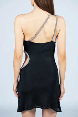 Kukhareva London | Ellie Mini Dress Black, alternative view