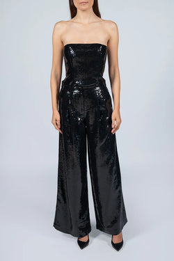 Federica Tosi | Sequined Black Trouser