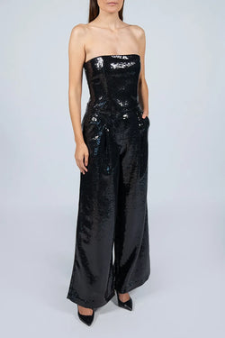 Federica Tosi | Sequined Black Trouser, alternative view
