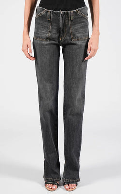 Avavav | Stonewash Low Waist Jeans