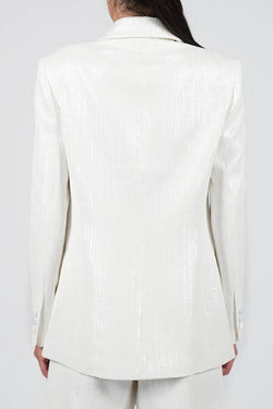 Federica Tosi | Blazer Rafia Off-White, alternative view