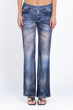Avavav | Blue Printed Trousers