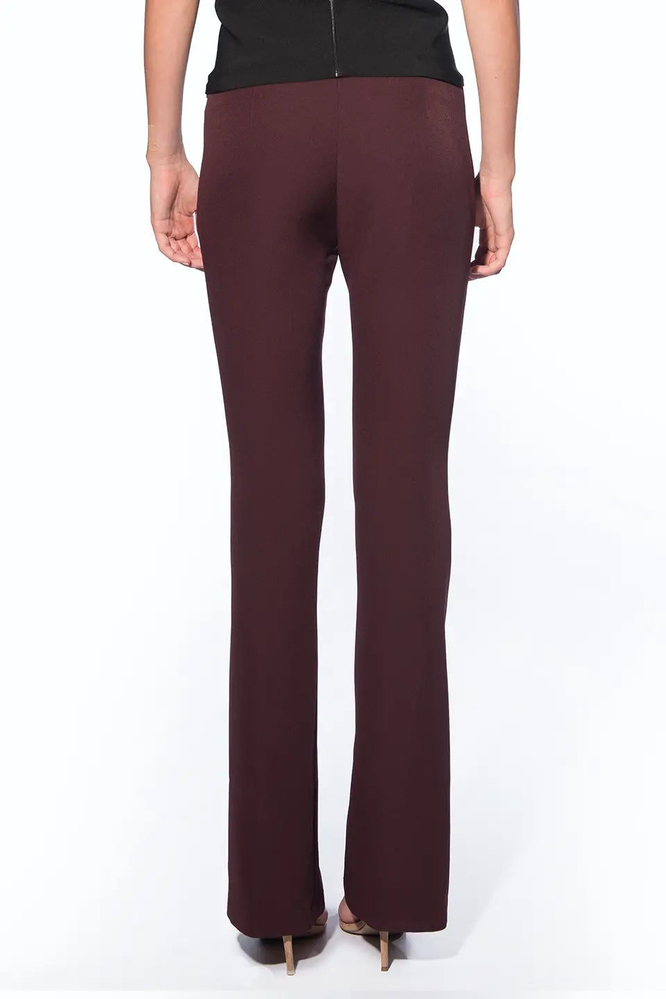 Designer Burgundy Women pants, shop online with free delivery in Dubai. Product gallery 3