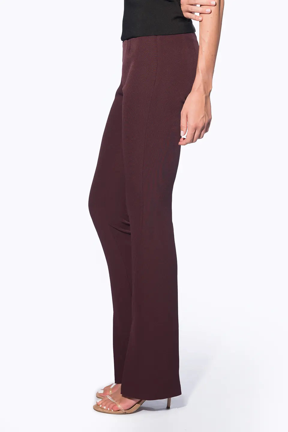 Designer Burgundy Women pants, shop online with free delivery in UAE. Product gallery 4